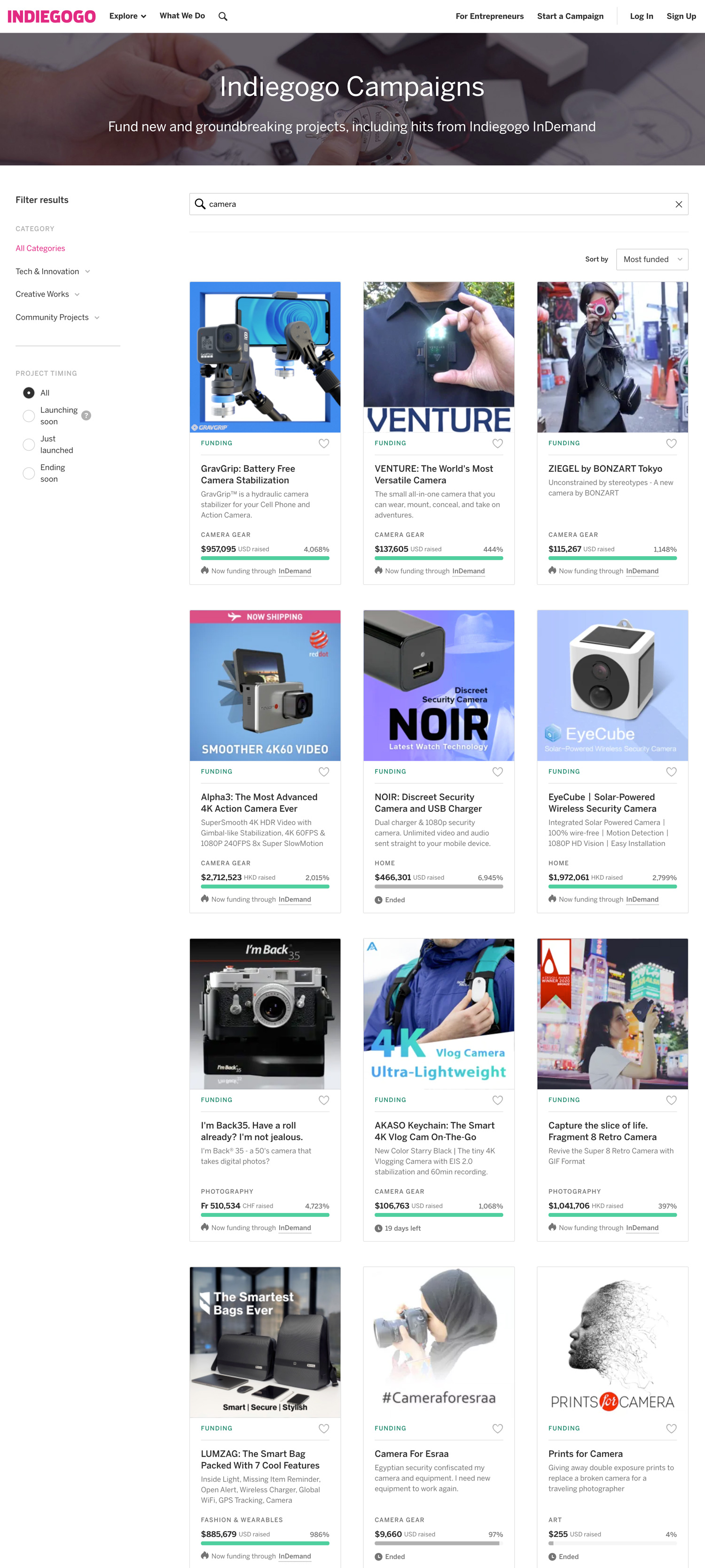 indiegogo market research kickstarter mattia di stasi ebook