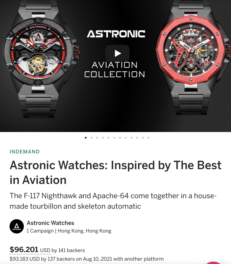 astronic watches mattia di stasi