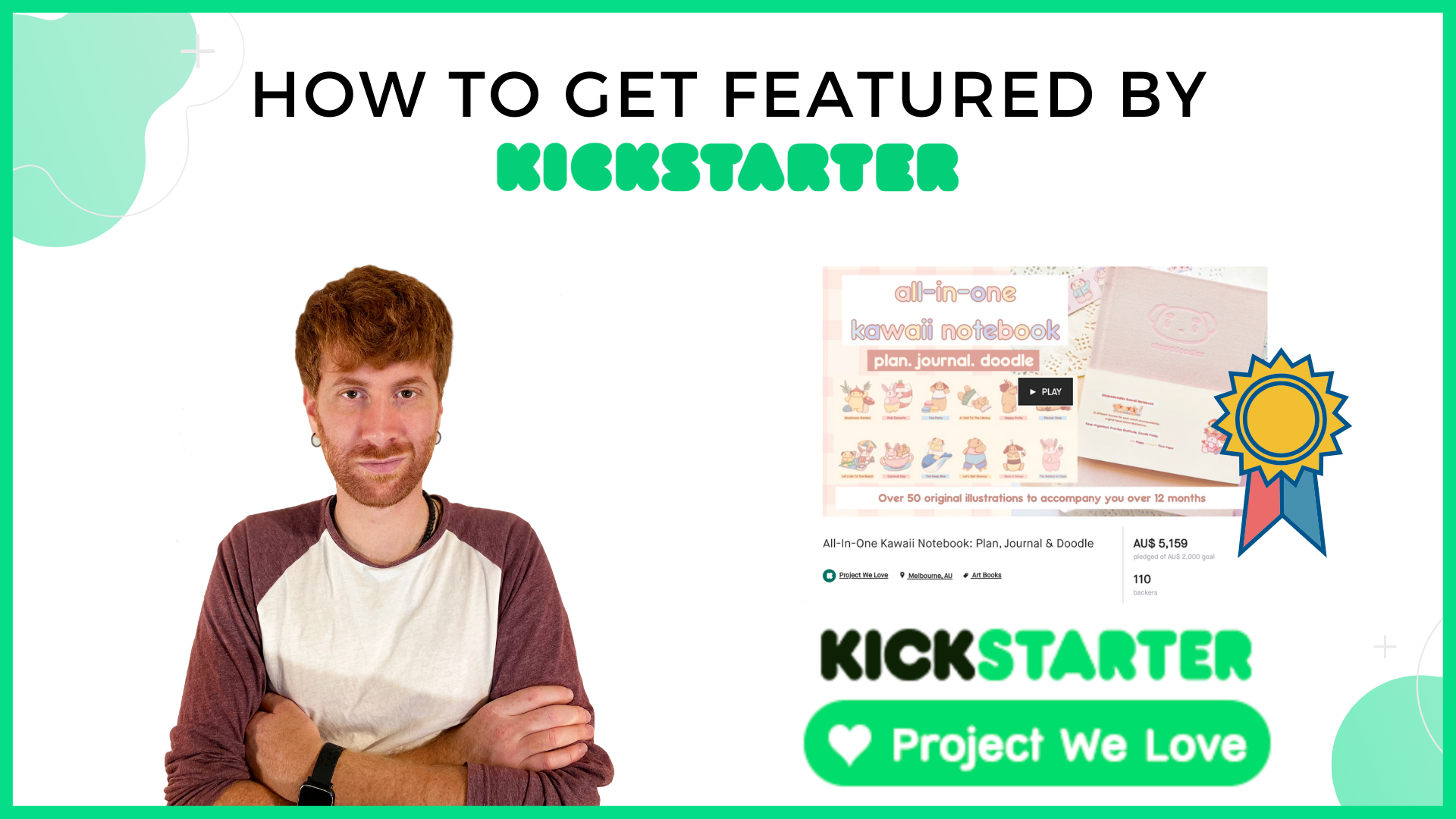 get featured by kickstarter mattia di stasi