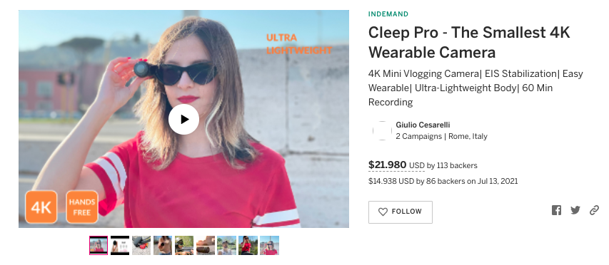 cleep pro campaign