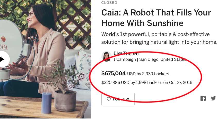 solenica indiegogo crowdfunding campaign kickstarter download