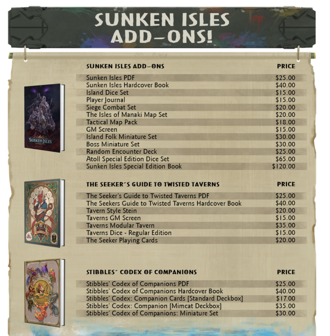 add ok sunken isles